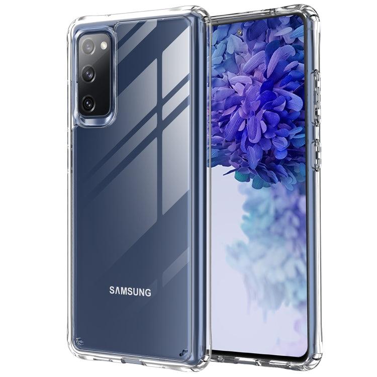 Samsung Galaxy A71 Shockproof Thickening Acrylic Protective Case (Transparent)