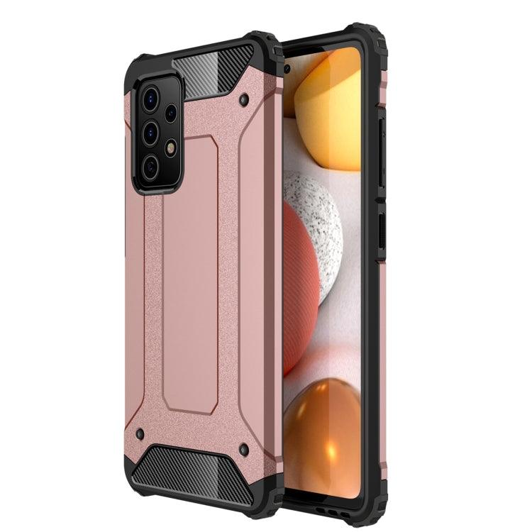 Samsung Galaxy A72 4G / 5G Magic Armor Shockproof Combination Case (Rose Gold)