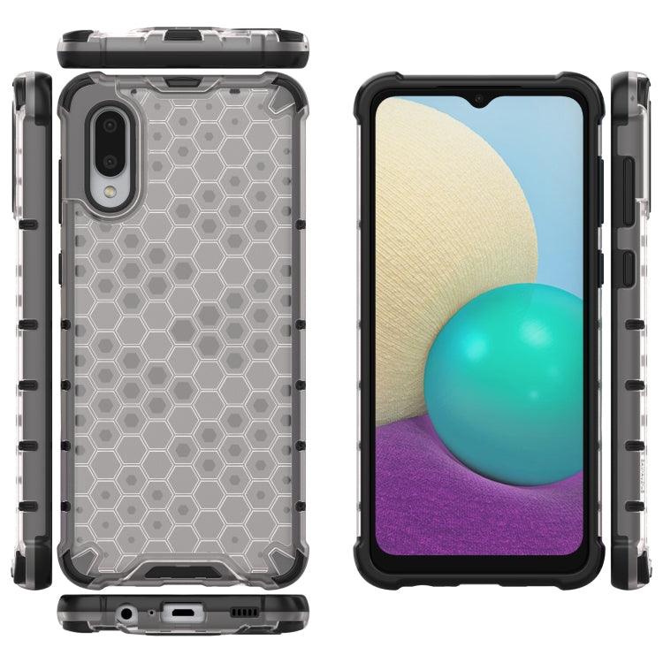 Samsung Galaxy A02 (EU Version) Shockproof Honeycomb Case (Transperant)