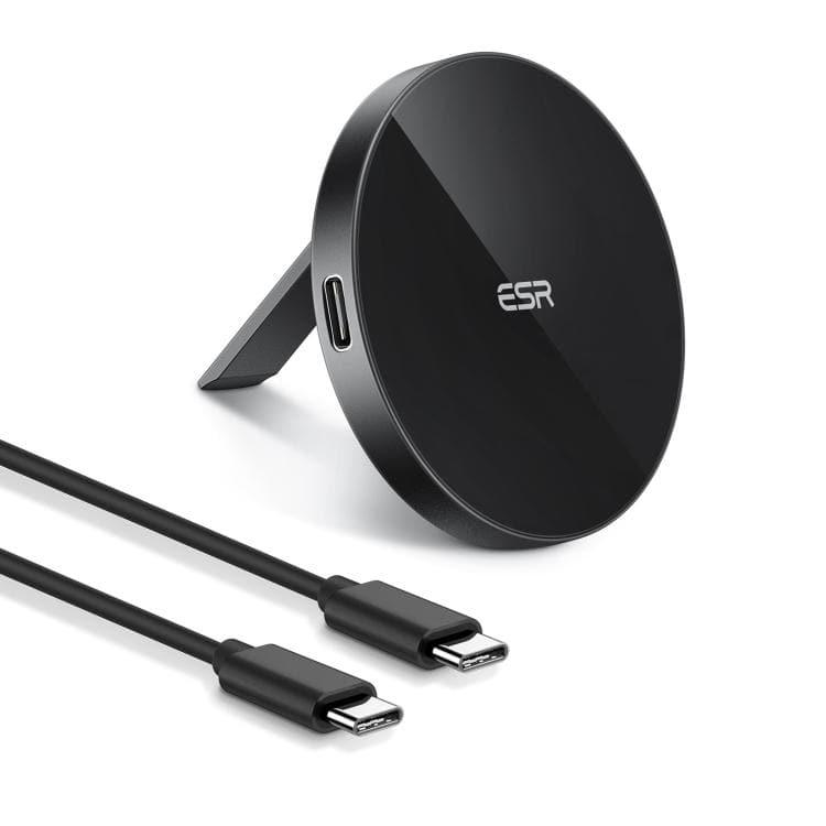ESR HaloLock Kickstand Magnetic Wireless Charger For Apple iPhone 12 Series (Black)
