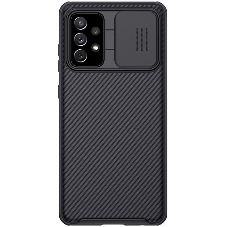 Samsung Galaxy A72 5G / 4G NILLKIN Black Mirror Pro Series Camshield Full Coverage Dust-proof Scratch Resistant PC Case (Black)