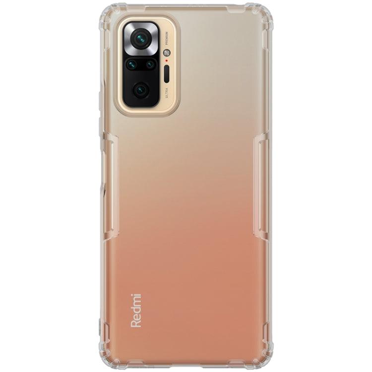 Xiaomi Redmi Note 10 Pro / 10 Pro Max NILLKIN Nature TPU Transparent Soft Protective Case (Gray)