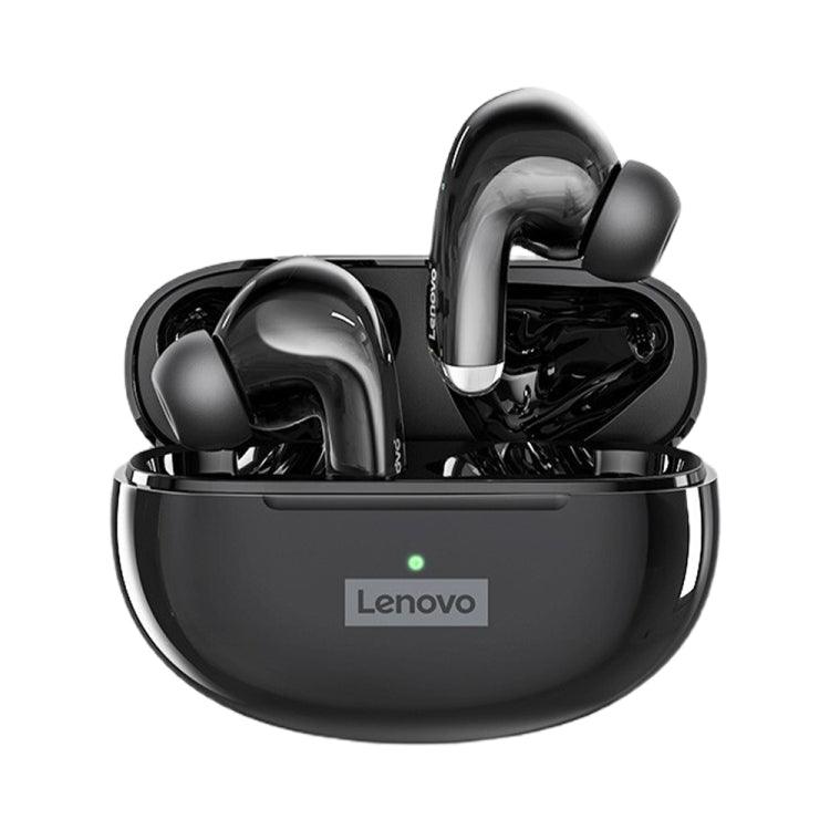 Lenovo LP5 Bluetooth 5.0 Intelligent Noise Reduction Wireless Bluetooth Earphone, STK Version (Black)