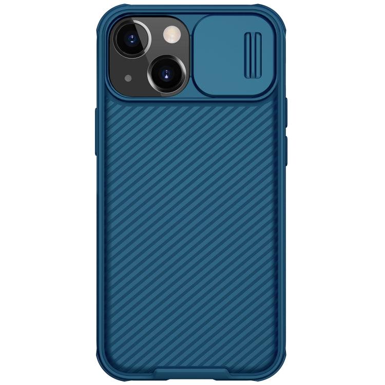 NILLKIN Black Mirror Pro Series Camshield Full Coverage Dust-proof Scratch Resistant Phone Case Apple iPhone 13 mini (Blue)