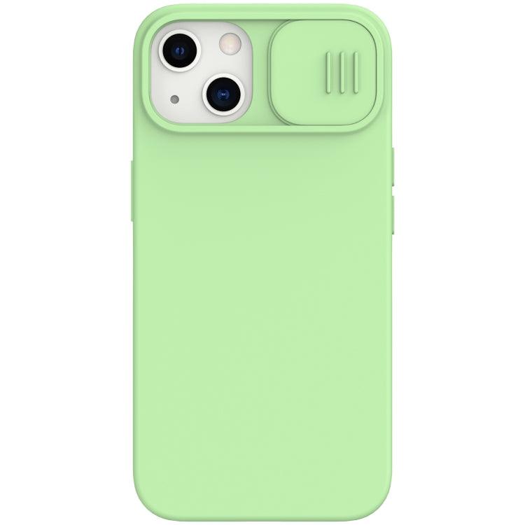 NILLKIN CamShield MagSafe Magnetic Liquid Silicone + PC Full Coverage Case Cover Apple iPhone 13 (Green)