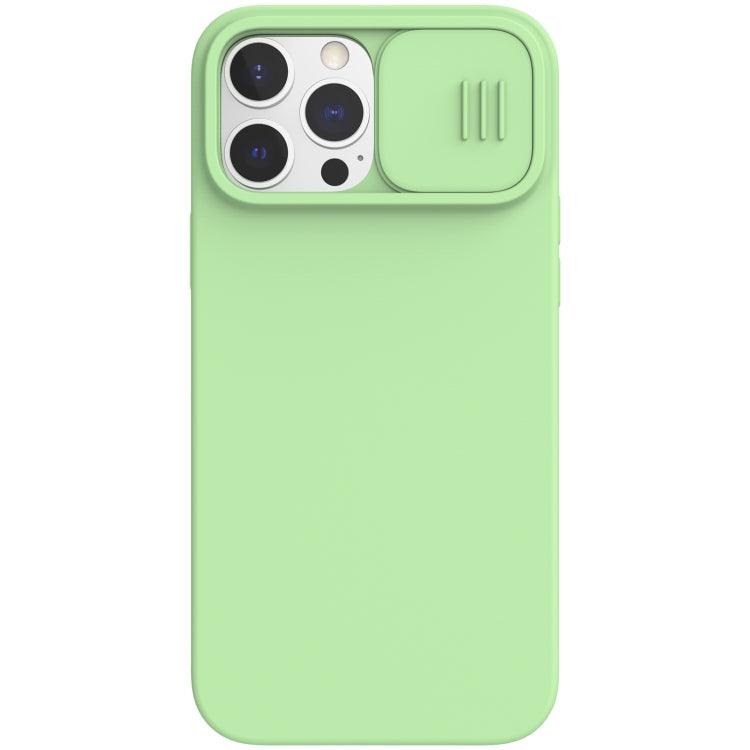 NILLKIN CamShield MagSafe Magnetic Liquid Silicone + PC Full Coverage Case Cover Apple iPhone 13 Pro (Green)