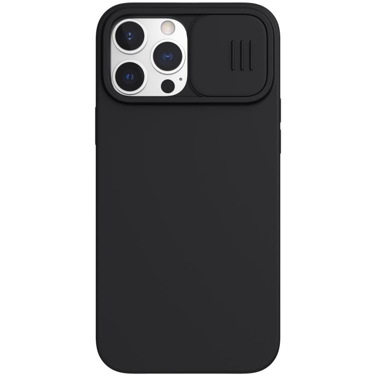 NILLKIN CamShield MagSafe Magnetic Liquid Silicone + PC Full Coverage Case Cover Apple iPhone 13 Pro (Black)