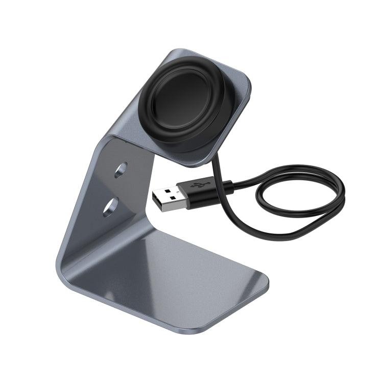 Samsung Galaxy Watch4 Classic / Galaxy Watch4 Watch 4 Universal Aluminium Alloy Magnetic Charger Holder (Grey)