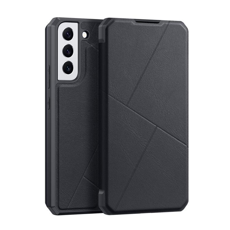 Samsung Galaxy S22+ 5G DUX DUCIS Skin X Series Horizontal Flip Leather Phone Case Cover (Black)