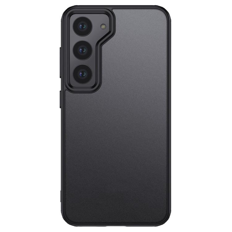 Samsung Galaxy S23+ 5G Armor Clear TPU Hard PC Phone Case Cover (Matte Black)