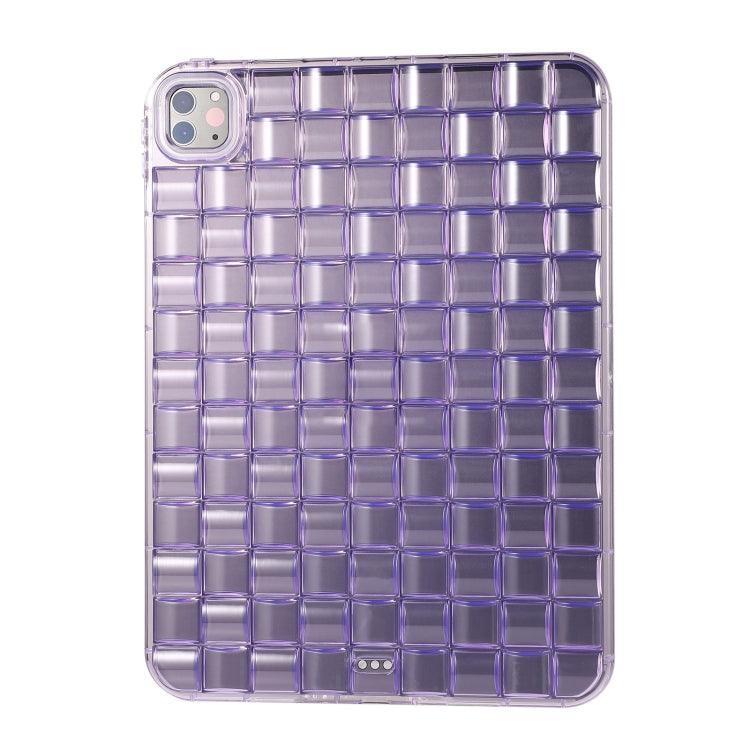 Apple iPad 10th Gen 10.9 2022 Cube Shockproof Silicone Tablet Case (Purple)