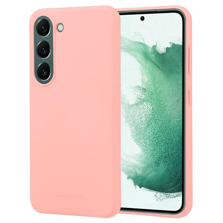 Samsung Galaxy S23 5G GOOSPERY SOFT FEELING Liquid TPU Soft Case Cover (Pink)