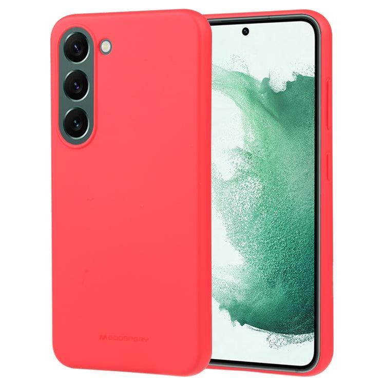Samsung Galaxy S23 5G GOOSPERY SOFT FEELING Liquid TPU Soft Case Cover (Red)