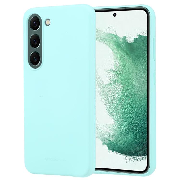 Samsung Galaxy S23 5G GOOSPERY SOFT FEELING Liquid TPU Soft Case Cover (Mint Green)
