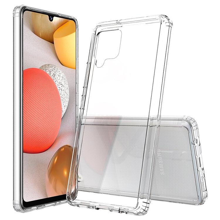 Samsung Galaxy A42 5G Scratchproof TPU + Acrylic Protective Case Cover (Transparent)
