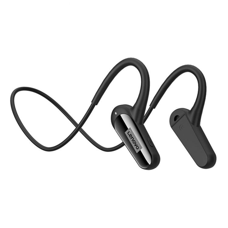 Original Lenovo XE06 IPX7 Waterproof Neck-mounted Air Conduction Bluetooth Earphone (Black)