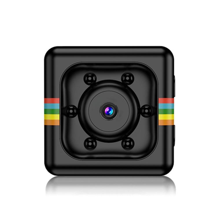 Mini DV HD 1080P 6 LEDs Sport Recorder Camera with Holder, Support Monitor Detection & IR Night Vision & TF Card (Black)
