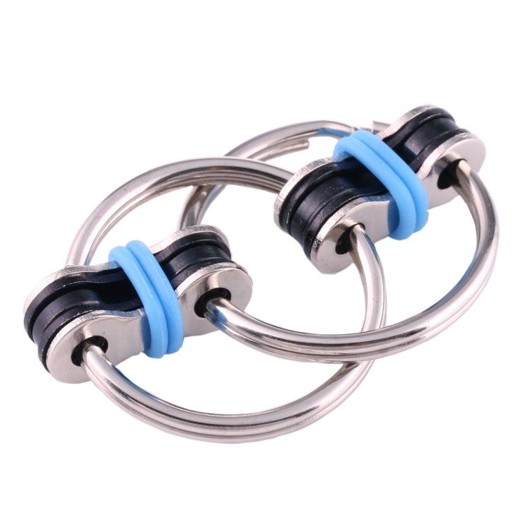 Key Ring Tri-Spinner Fidget(Blue)