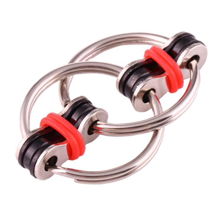 Key Ring Tri-Spinner Fidget(Red)