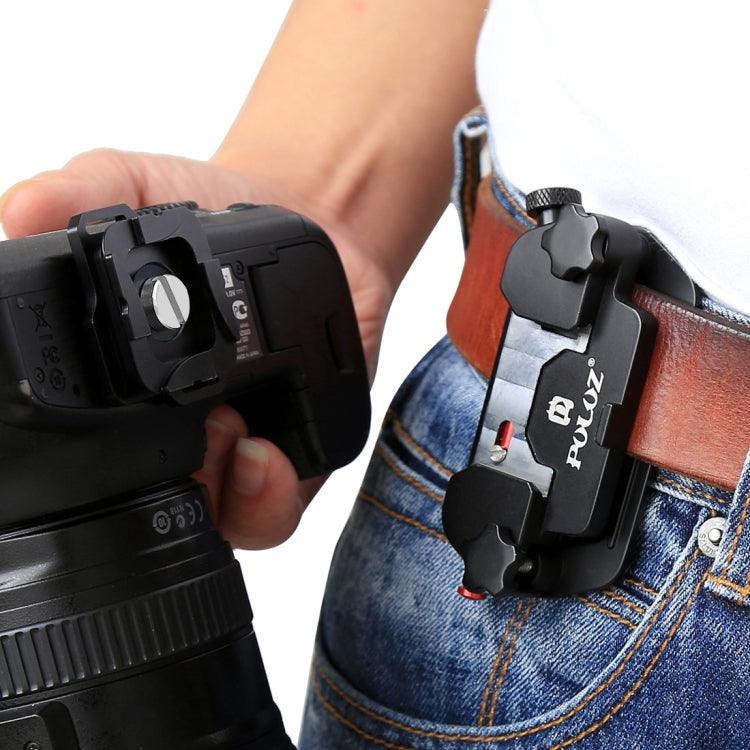 Capture Camera Clip Aluminum Alloy Quick Release Clip with Plate
