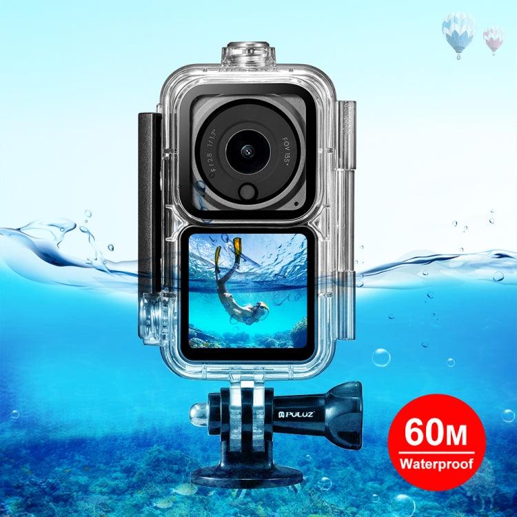 Waterproof Housing Diving Case Cover for DJI Action 2 Camera Unit / Action 2 Power Combo / Action 2 Dual-Screen Combo 60m (Transparent)