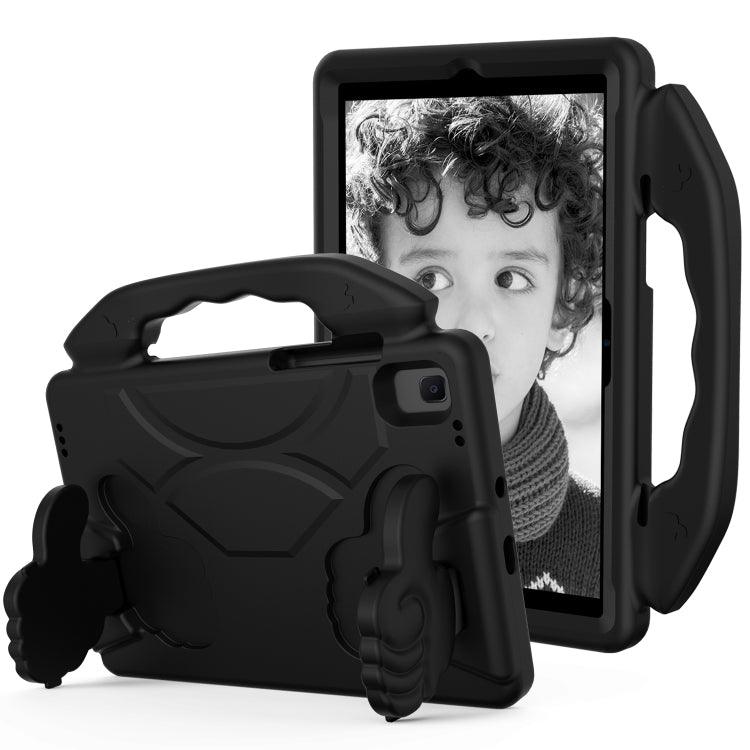 Samsung Galaxy Tab A8 10.5 2022 X200 / X205 Thumb Bracket EVA Shockproof Tablet Case Cover (Black)