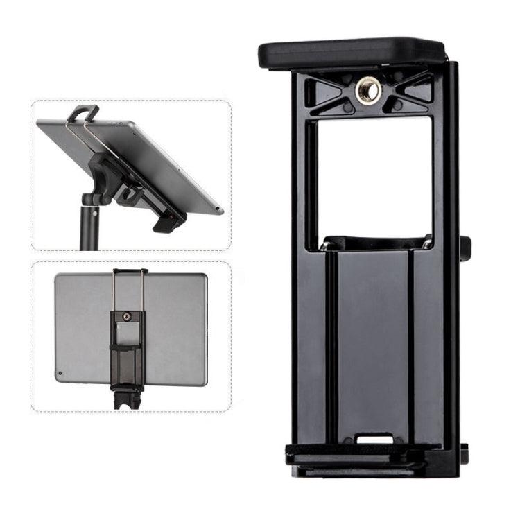 Tablet Phone Dual-use Clip Tripod Head Large Fixed Clip Holder