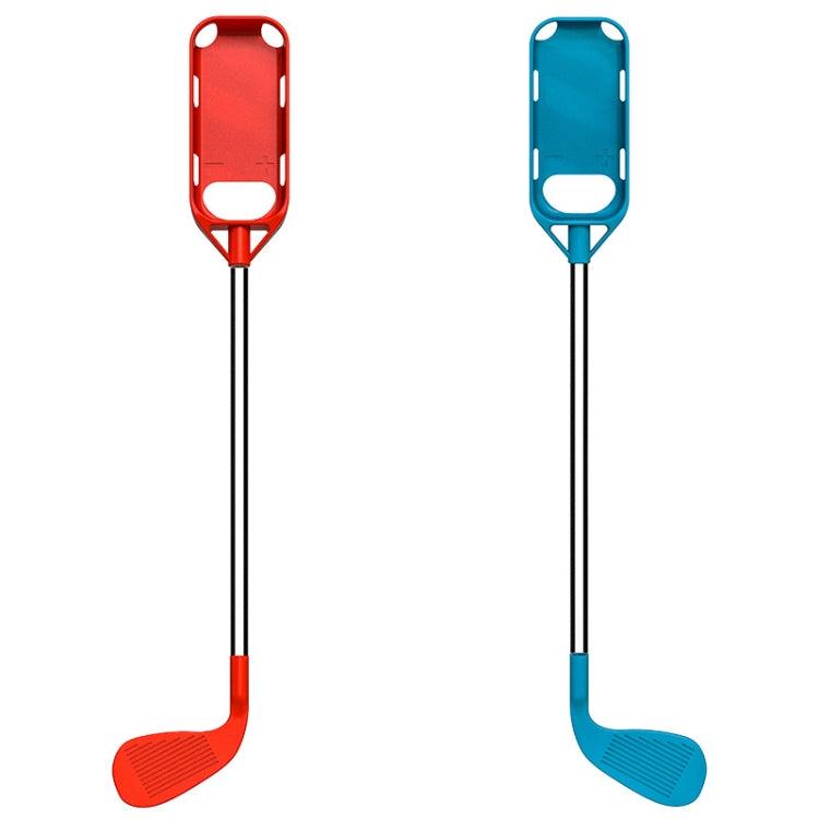 IPLAY Golf Grips Game Accessories For Nintendo Switch (Handle Blue + Handle Red)
