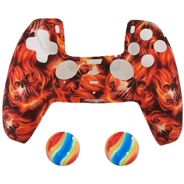 2 PCS PS5 Gamepad Silicone Protective Cover (2+ Hats)