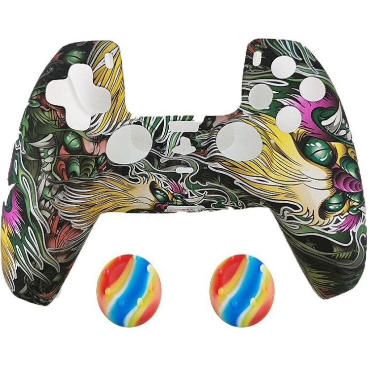2 PCS PS5 Gamepad Silicone Protective Cover (6+ Hats)