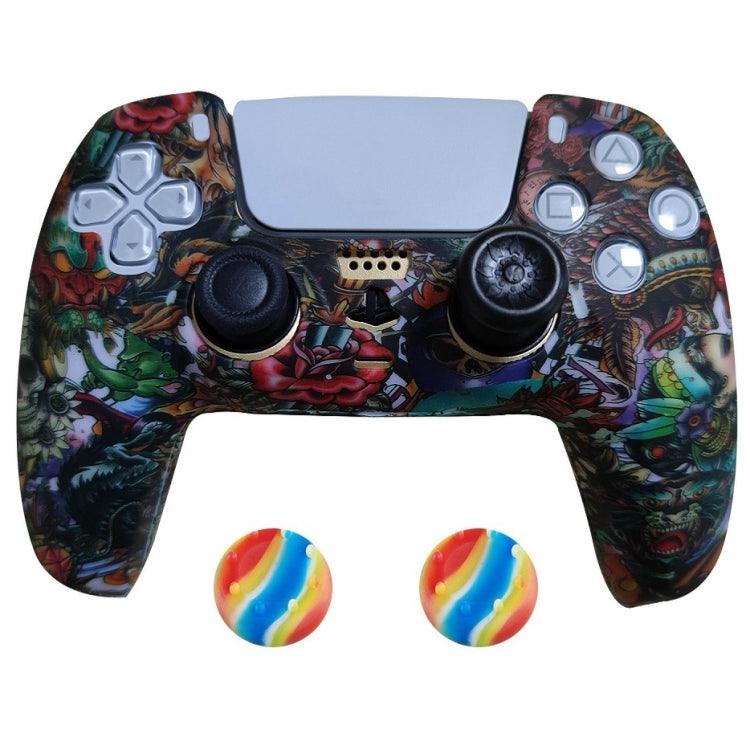 2 PCS PS5 Gamepad Silicone Protective Cover (7+ Hats)