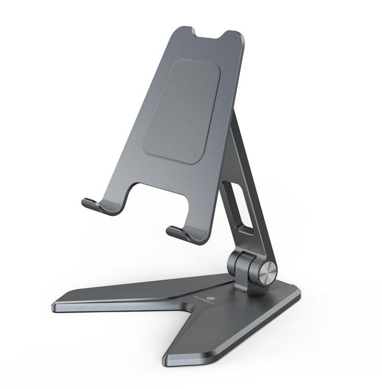 Boneruy P10 Aluminum Alloy Mobile Phone Tablet PC Stand,Style: Mobile Phone Gray