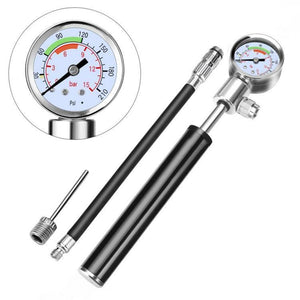 Portable High Pressure Pump Bicycle Pump Mini Mountain Bike Pump - Gadget Station