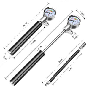 Portable High Pressure Pump Bicycle Pump Mini Mountain Bike Pump - Gadget Station