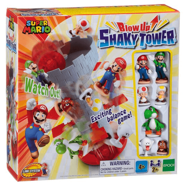 Super Mario Blow-Up Shaky Tower