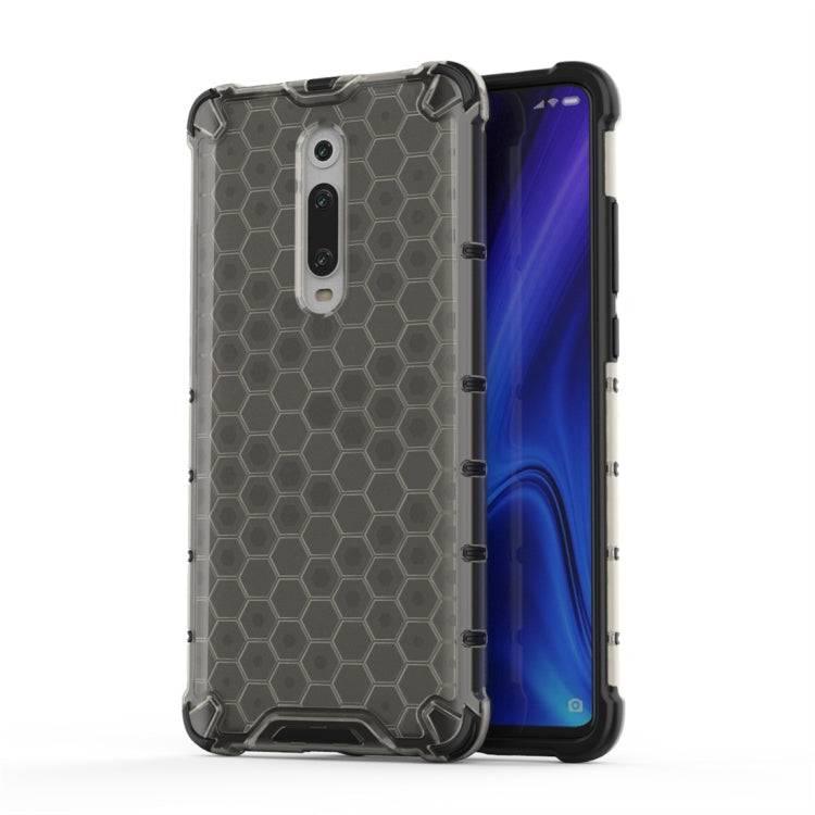For Xiaomi Redmi K20 - K20 Pro - Mi 9T Shockproof Honeycomb PC + TPU Protective Case (Black)