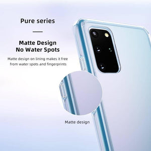 Samsung Galaxy S20+ Plus ROCK Pure Series Slim TPU + HD PC Protective Case Cover (Transparent) - Gadget Station