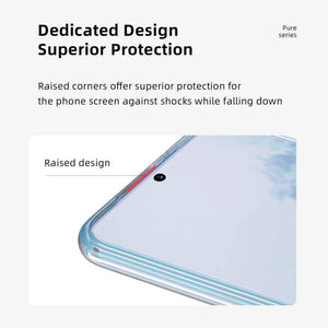 Samsung Galaxy S20+ Plus ROCK Pure Series Slim TPU + HD PC Protective Case Cover (Transparent) - Gadget Station