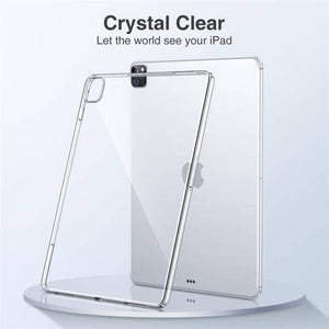 Apple iPad Pro 12.9 (2020) ESR Rebound Shell Series Soft TPU Protective Case (Clear Transparent) - Gadget Station