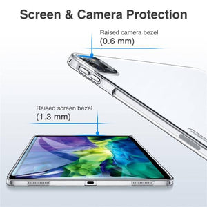 Apple iPad Pro 11 (2020) ESR Rebound Shell Series Soft TPU Protective Case (Clear Transparent) - Gadget Station