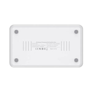 TOTU N52 15W Wireless Charging Sterilization Box Smartphone Sterilizer UV Light Disinfection Cleaning Box (White) - Gadget Station