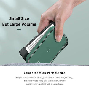 ROCK Smartphone Sterilizer UV Light Disinfection Cleaning Box with Holder Function (White) - Gadget Station