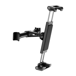 Baseus Clip-on Rear Seat Car Bracket for 4.7 - 12.9 inch Mobile Phone - Tablet (Black) - Gadget Station