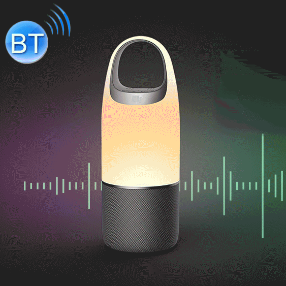 NILLKIN MC3 PRO Portable Wireless Bluetooth V4.2 Bottle Speaker with 3600mAh Power Bank & Colorful LED Light