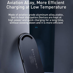 Baseus TZWXJK-B01 Simple 2 in 1 24W Turbo Edition Qi Standard Wireless Charger with 12V Charger, EU Plug - Gadget Station