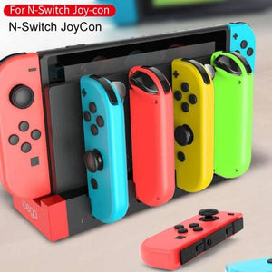 iPega PG-9186 Game Controller Charger Charging Dock Stand Station Holder with Indicator for Nintendo Switch Joy-Con - Gadget Station