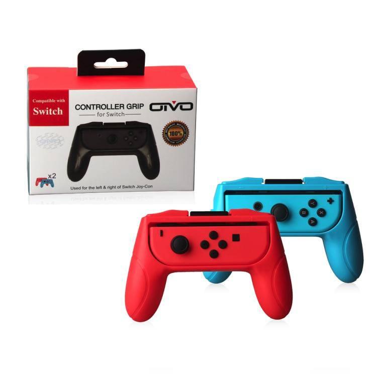OIVO 2 PCS Left and Right Game Handle Grip Controller for Nintendo Switch Joy-con Grip - Gadget Station