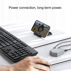 Xiaomi FeiZhi Q1 Portable Bluetooth 4.0 BLE Mobile Game Keyboard Mouse Converter with Independently Adjustable Mobile Phone Holder - Gadget Station