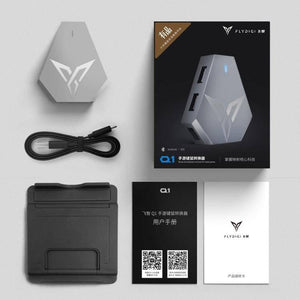 Xiaomi FeiZhi Q1 Portable Bluetooth 4.0 BLE Mobile Game Keyboard Mouse Converter with Independently Adjustable Mobile Phone Holder - Gadget Station