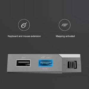 Xiaomi FeiZhi Q1 Portable Bluetooth 4.0 BLE Mobile Game Keyboard Mouse Converter with Independently Adjustable Mobile Phone Holder - Gadget Station